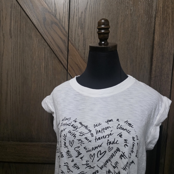 Cinq A Sept Heart Graphic Tee - Picture 2 of 3